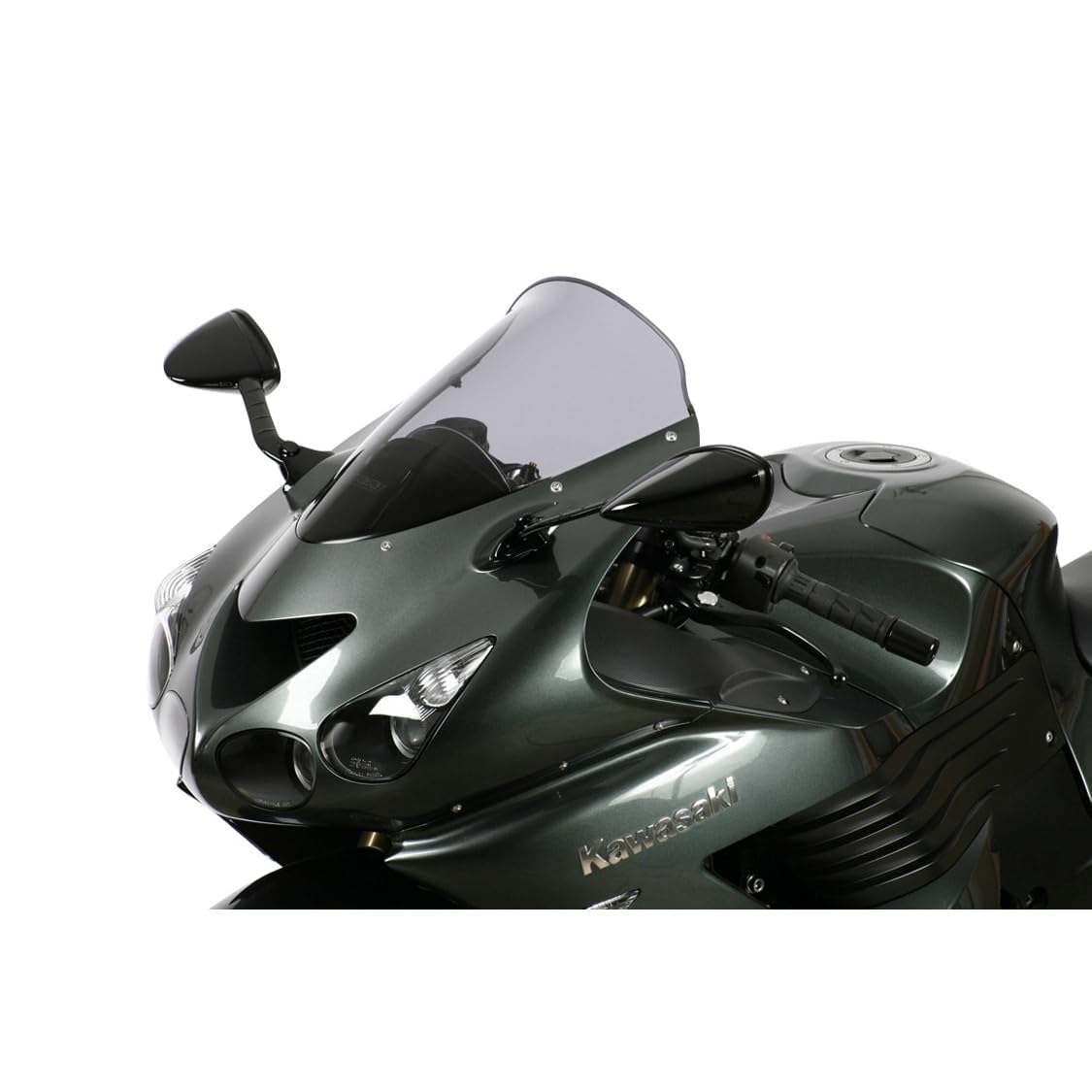 Amazon | MRA(エムアールエー) スクリーン スポイラー スモーク ZX-14R